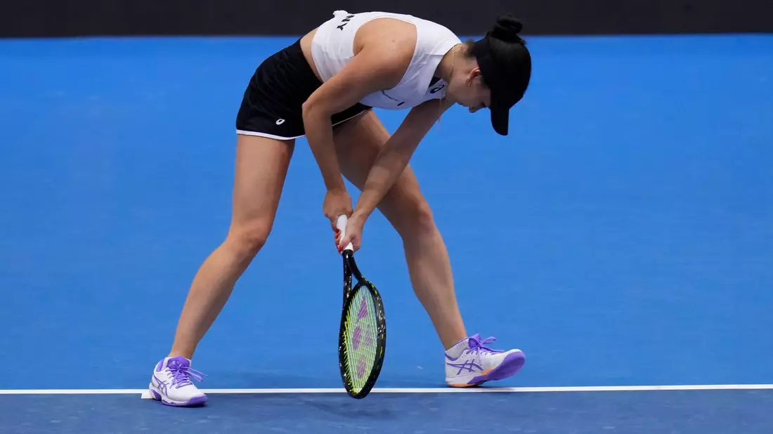 Eva Lys war gegen die Italienerin Martina Trevisan chancenlos. - Bild: Manu Fernandez/AP/dpa