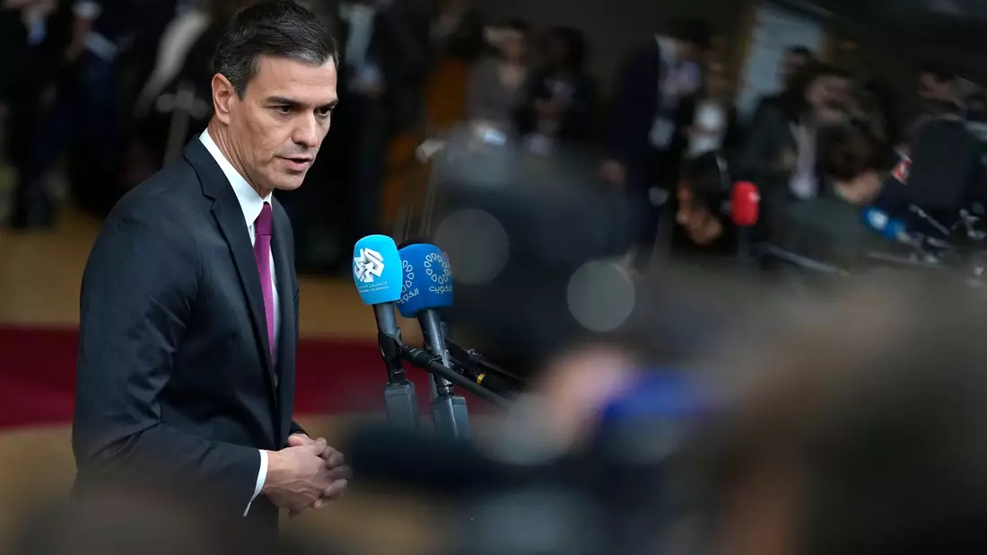 Der geschäftsführende spanische Ministerpräsident Pedro Sánchez. - Bild: Virginia Mayo/AP/dpa