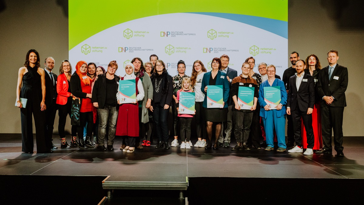 Für ein starkes Miteinander: Verleihung des Deutschen Nachbarschaftspreises 2023 - Foto: presseportal.de