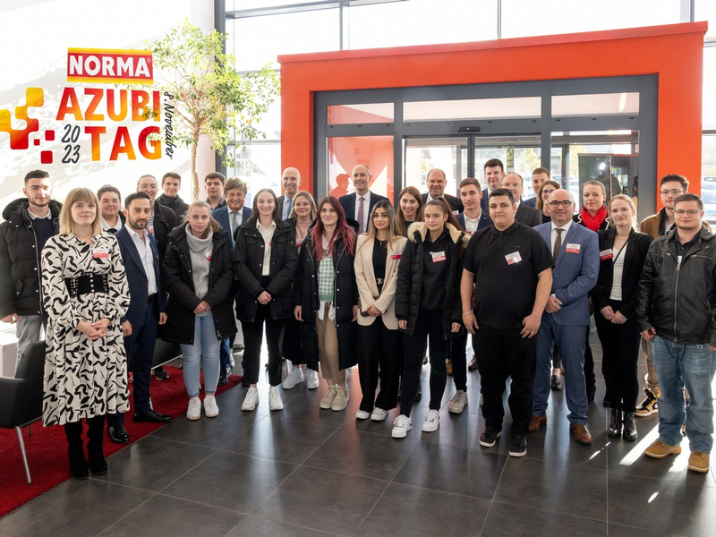 Mit der Geschäftsführung auf Tuchfühlung: Die NORMA-Zentrale öffnet ihre Türen am 14. Azubi-Tag für die besten Nachwuchstalente / Ideale Karrierechancen durch eine Ausbildung beim fränkischen Discounter - Foto: presseportal.de