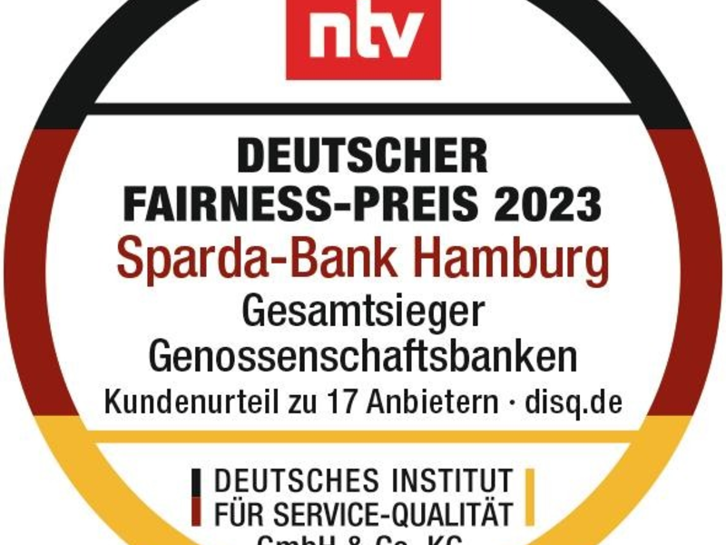 Sparda-Bank Hamburg eG erhält Deutschen Fairness-Preis 2023 - Foto: presseportal.de