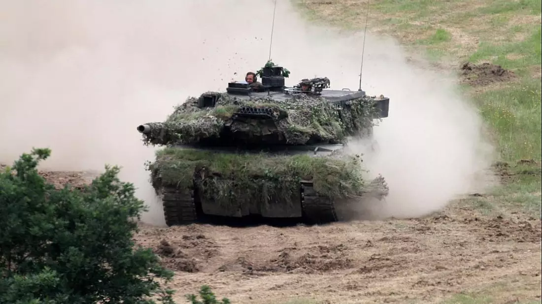 Bundeswehr-Panzer Leopard 2 (Archiv) - Bild: über dts Nachrichtenagentur