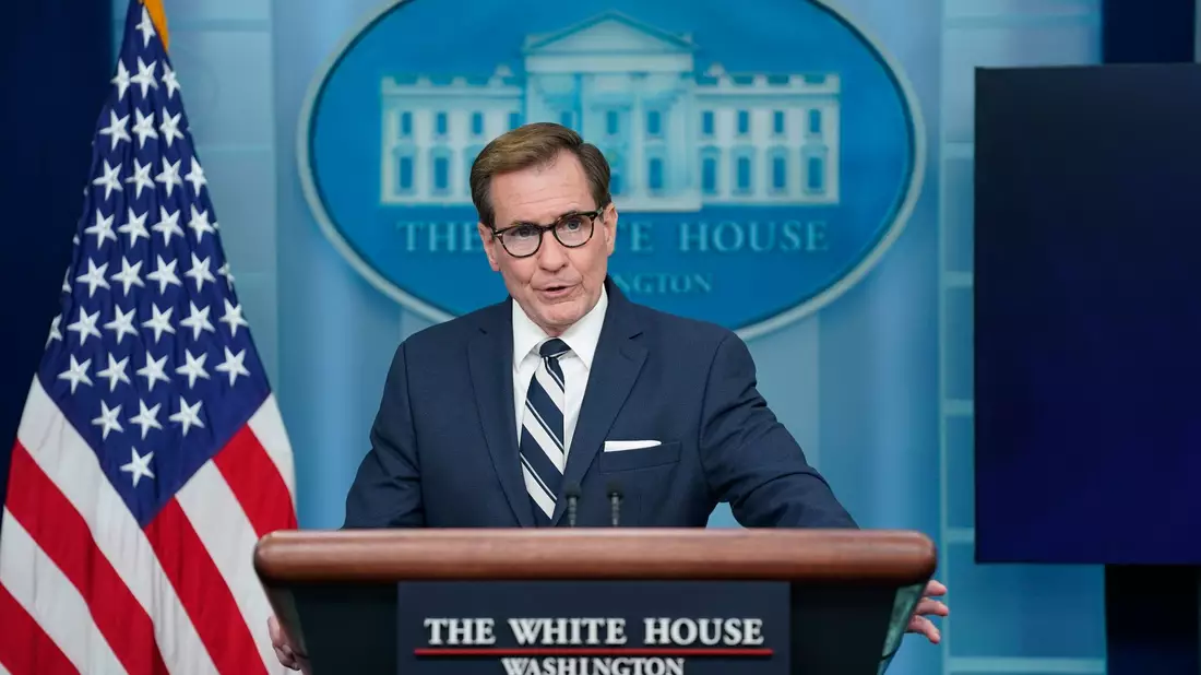 Der Kommunikationsdirektor des Nationalen Sicherheitsrats: John Kirby. - Bild: Evan Vucci/AP/dpa