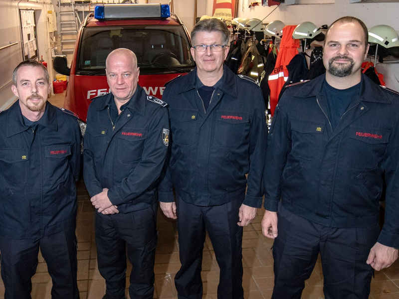 FF Goch: Peter Tekath bleibt Leiter der Löschgruppe Asperden - Foto: presseportal.de
