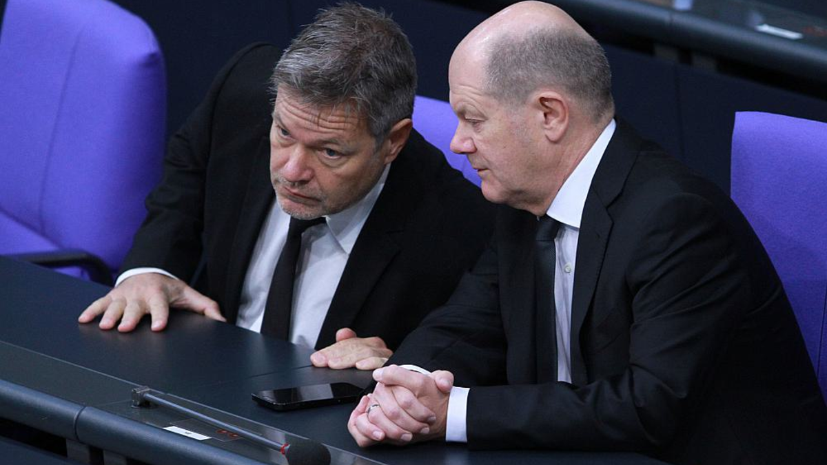 Robert Habeck und Olaf Scholz am 09.11.2023 - Foto: über dts Nachrichtenagentur