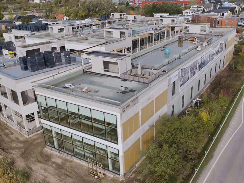 Baustelle Bauzentrum - Foto: Blaue Lagune, Thomas Laimgruber über pressetext.de