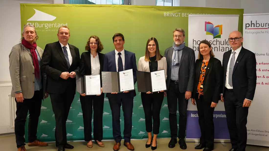 Hochschulpreis - Bild: FH Burgenland über pressetext.de