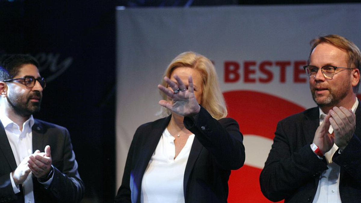 SPD-Wahlparty mit Kaweh Mansoori, Nancy Faeser, Timon Gremmels (Archiv) - Foto: über dts Nachrichtenagentur