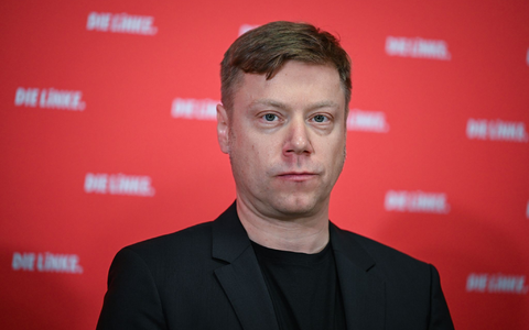 Der Linken-Vorsitzende Martin Schirdewan. - Foto: Soeren Stache/dpa