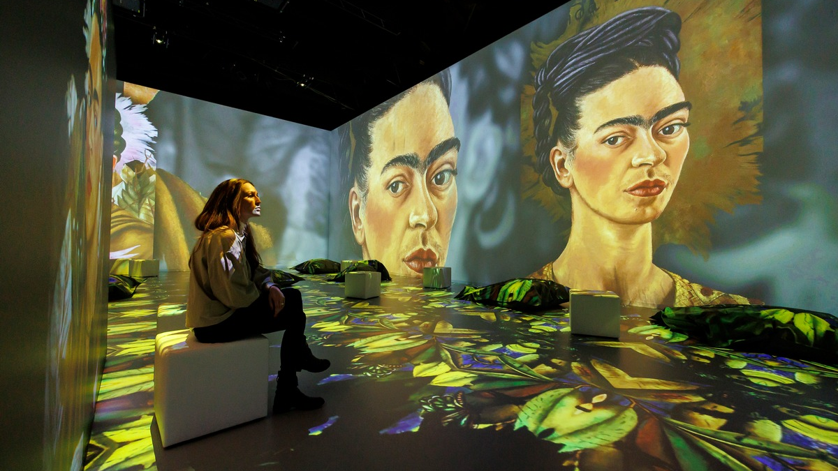 VIVA FRIDA KAHLO - IMMERSIVE EXPERIENCE / Ausstellungseröffnung in Berlin - Foto: presseportal.de