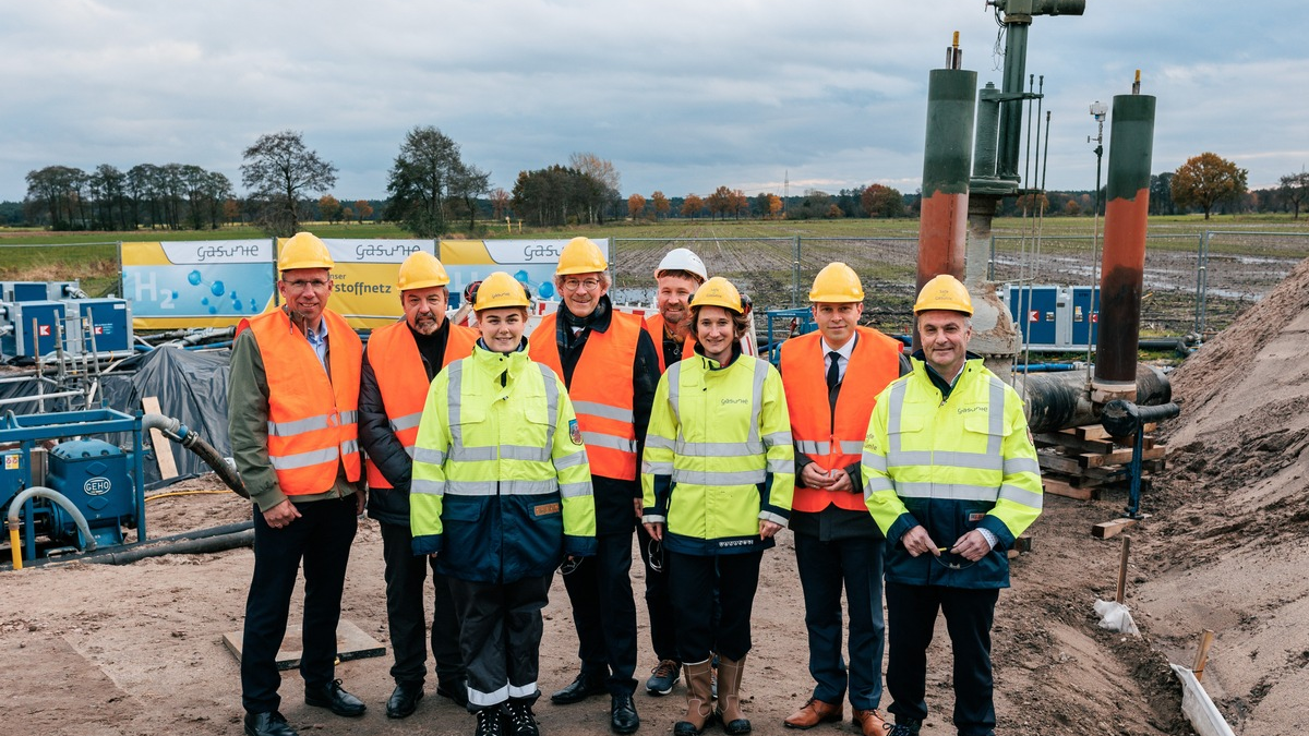 Niedersächsisch-niederländische Energiepartnerschaft: Gasunie investiert in Versorgungssicherheit und treibt Ausbau des Wasserstoffnetzes voran - Foto: presseportal.de