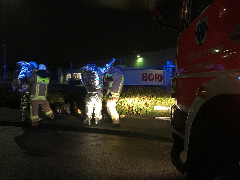 FW-BOT: Flüssiggasaustritt auf Firmengelände - Foto: presseportal.de