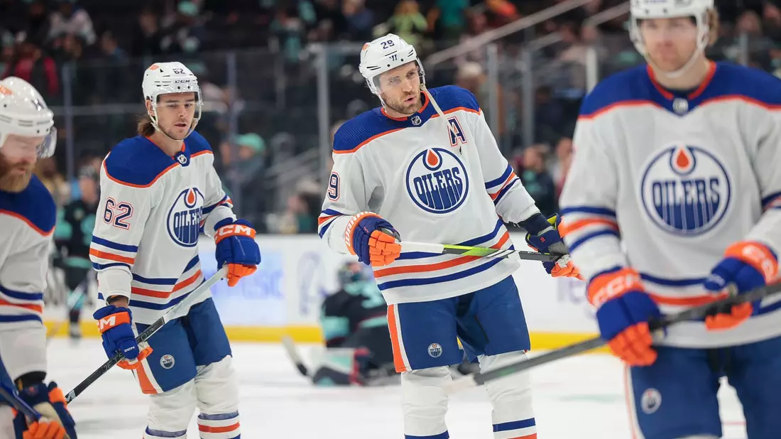 Die Edmonton Oilers haben sich mit 4:1 gegen die Seattle Kraken durchgesetzt. - Bild: Jason Redmond/AP/dpa