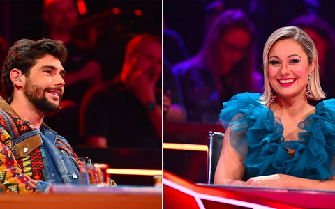 Alvaro Soler, Ruth Moschner The Masked Singer - Foto: ProSieben/Willi Weber, presseportal.de