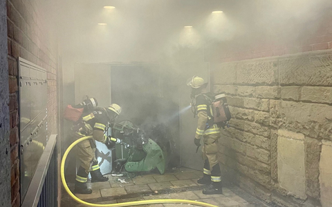 FW Stuttgart: Brand in Müllraum führt zu starker Rauchentwicklung - Foto: presseportal.de