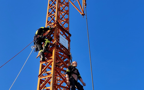 FW Gangelt: Sicher Arbeiten in Höhen und Tiefen - Foto: presseportal.de