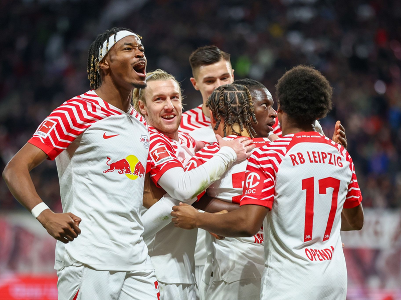 Leipzig setzte sich zuhause gegen Freiburg durch. - Foto: Jan Woitas/dpa