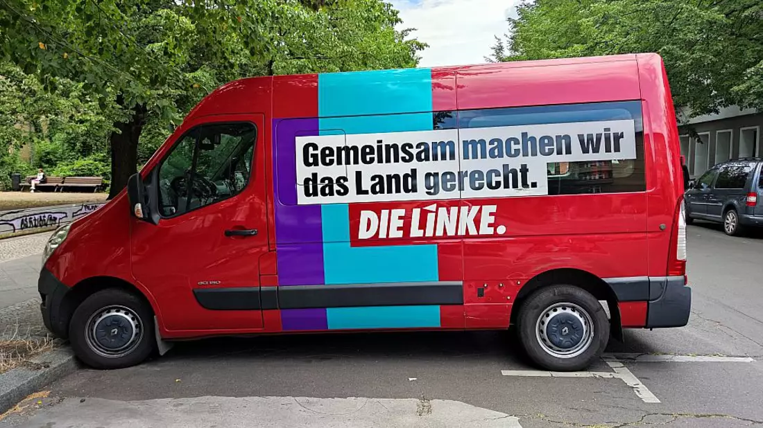 Linken-Kampagnenbus (Archiv) - Bild: über dts Nachrichtenagentur