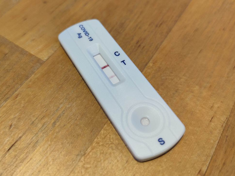 Positiver Corona-Test (Archiv) - Foto: über dts Nachrichtenagentur