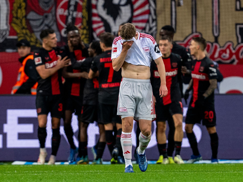 Union Berlin musste auch in Leverkusen eine Niederlage einstecken. - Foto: David Inderlied/dpa