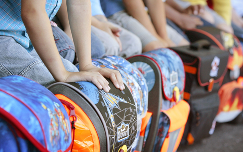 Erstklässler bei der Einschulung. Insgesamt wurden rund 830.600 Kinder in diesem Jahr eingeschult. - Foto: David-Wolfgang Ebener/dpa