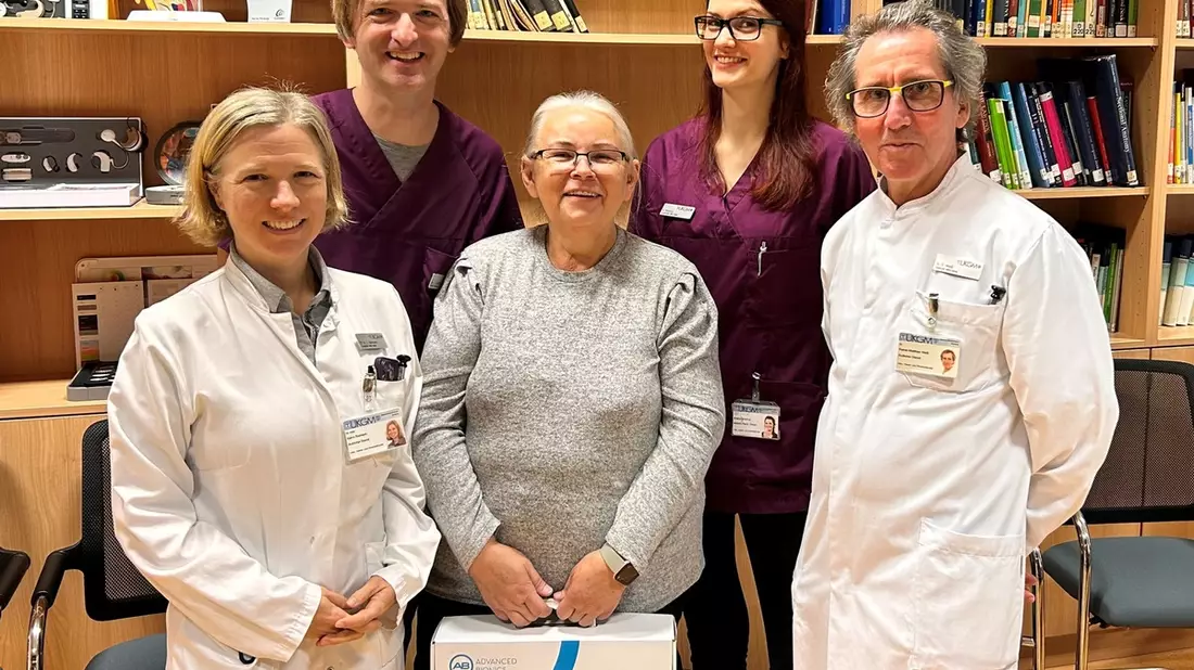 1000. Cochlea-Implantat erfolgreich am Universitätsklinikum Marburg operiert - Bild: presseportal.de