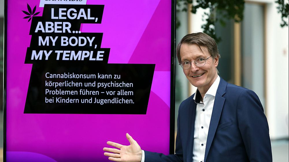 Karl Lauterbach bei der Vorstellung der Cannabis-Kampagne (Archiv) - Foto: über dts Nachrichtenagentur