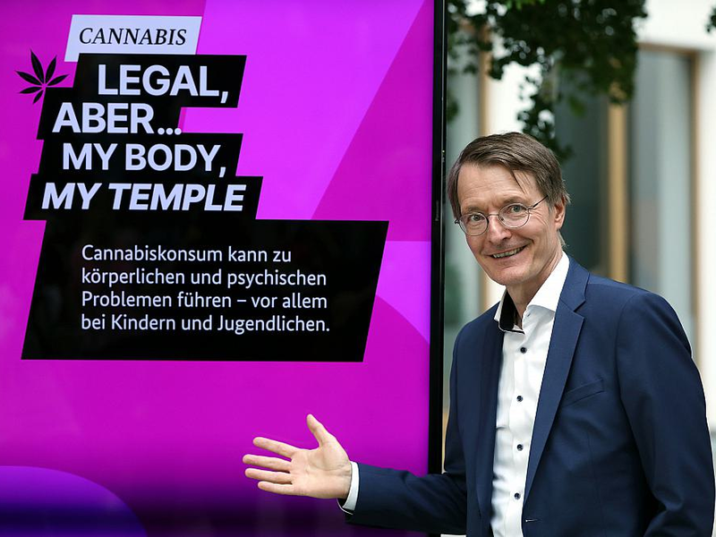 Karl Lauterbach bei der Vorstellung der Cannabis-Kampagne (Archiv) - Foto: über dts Nachrichtenagentur