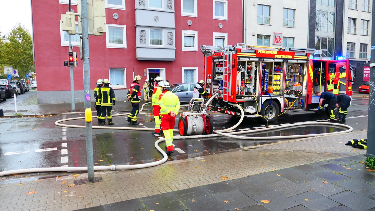 FW-DO: Kellerfeuer in Dortmunder Nordstadt - Foto: presseportal.de