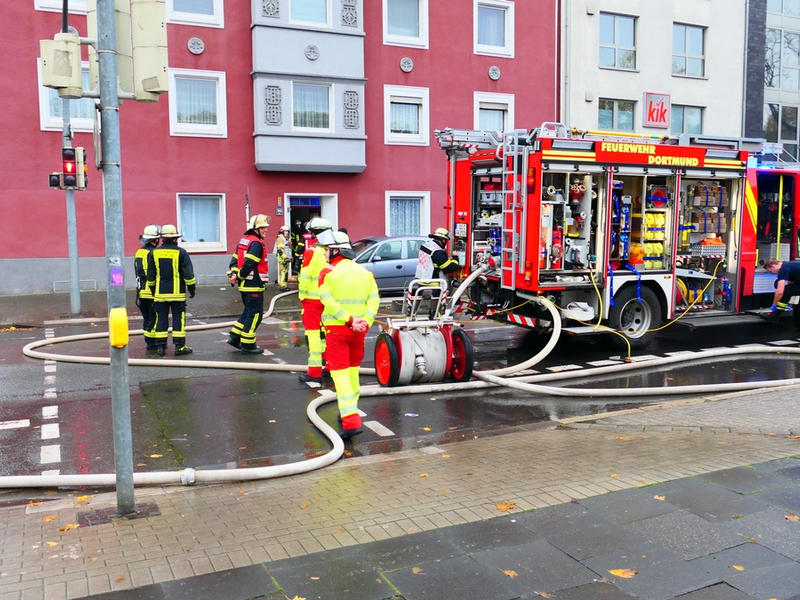 FW-DO: Kellerfeuer in Dortmunder Nordstadt - Foto: presseportal.de
