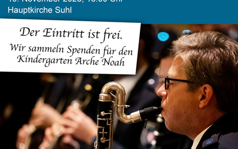 LPI-SHL: Benefizkonzert mit dem Polizeiorchester Thüringen am 19.11.2023 - Foto: presseportal.de