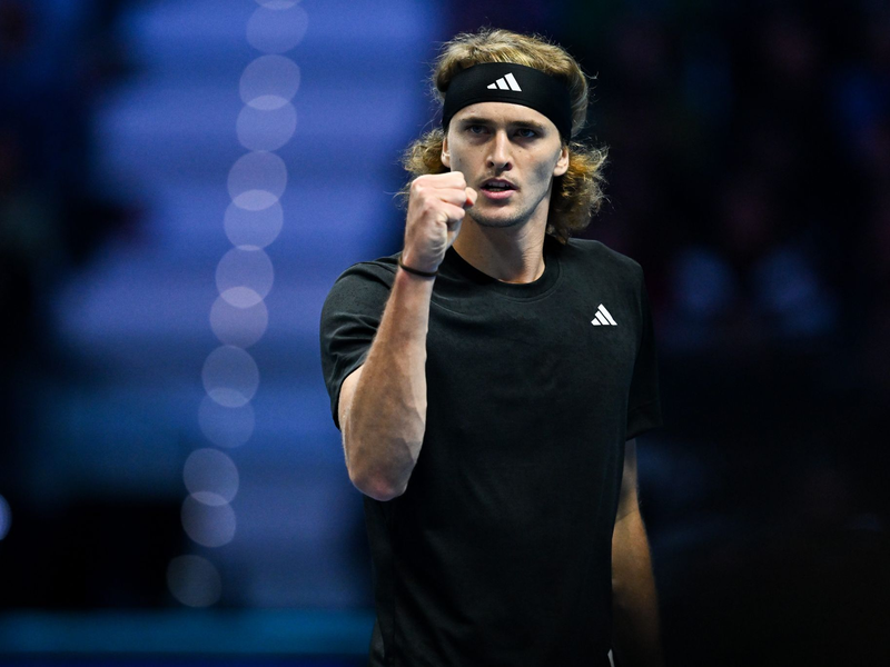 Trotz seines Sieges verpasste er den Einzug ins Halbfinale: Alexander Zverev. - Foto: Marco Alpozzi/LaPresse via ZUMA Press/dpa