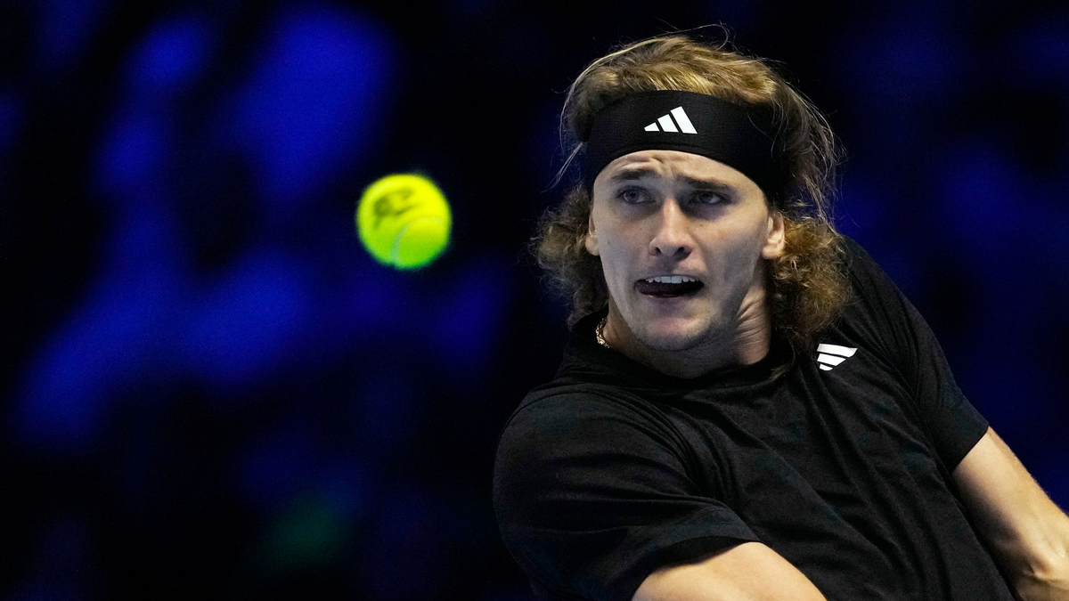 Alexander Zverev in Aktion. - Foto: Antonio Calanni/AP/dpa