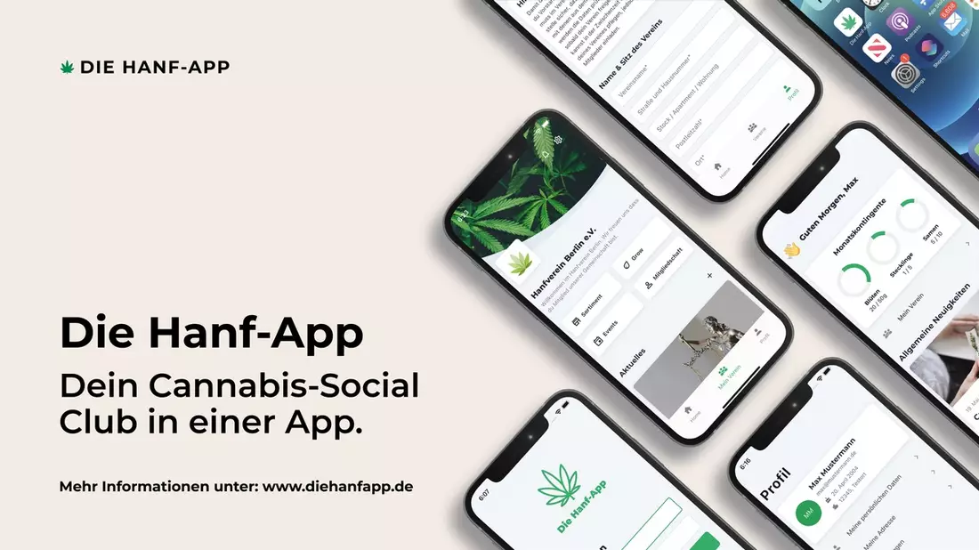 Signature Products GmbH verkündet Gründung der neuen Tochtergesellschaft Die Hanf-App GmbH und Abschluss einer überzeichneten Investitionsrunde - Bild: presseportal.de