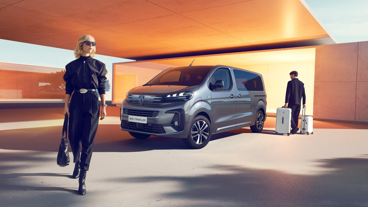 Der neue PEUGEOT E-Traveller(1): Für entspanntes Reisen - Foto: presseportal.de