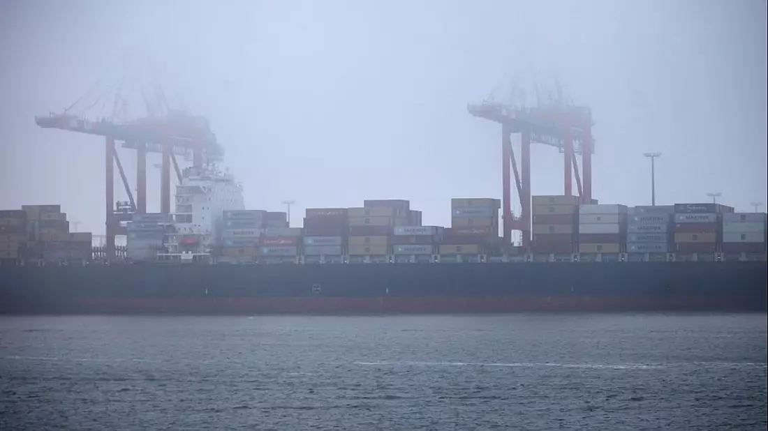 Containerschiff in Wilhelmshaven (Archiv) - Bild: über dts Nachrichtenagentur