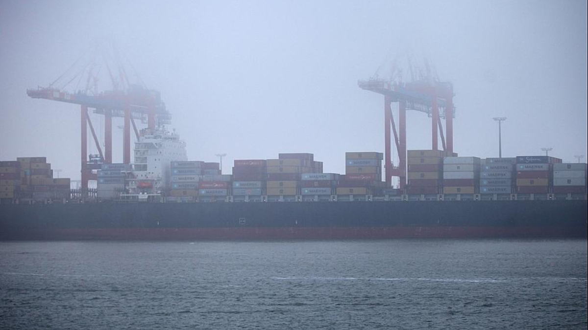 Containerschiff in Wilhelmshaven (Archiv) - Foto: über dts Nachrichtenagentur