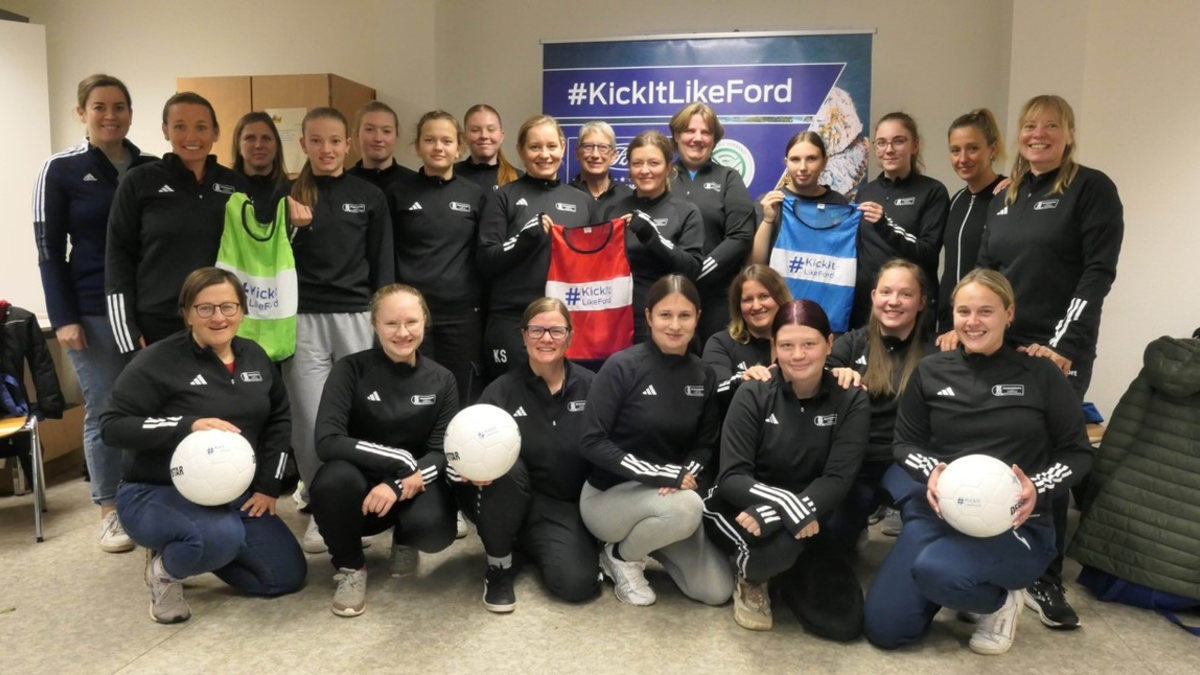 Ford bietet Lehrgang zur Qualifizierung von Kindertrainerinnen - Foto: presseportal.de