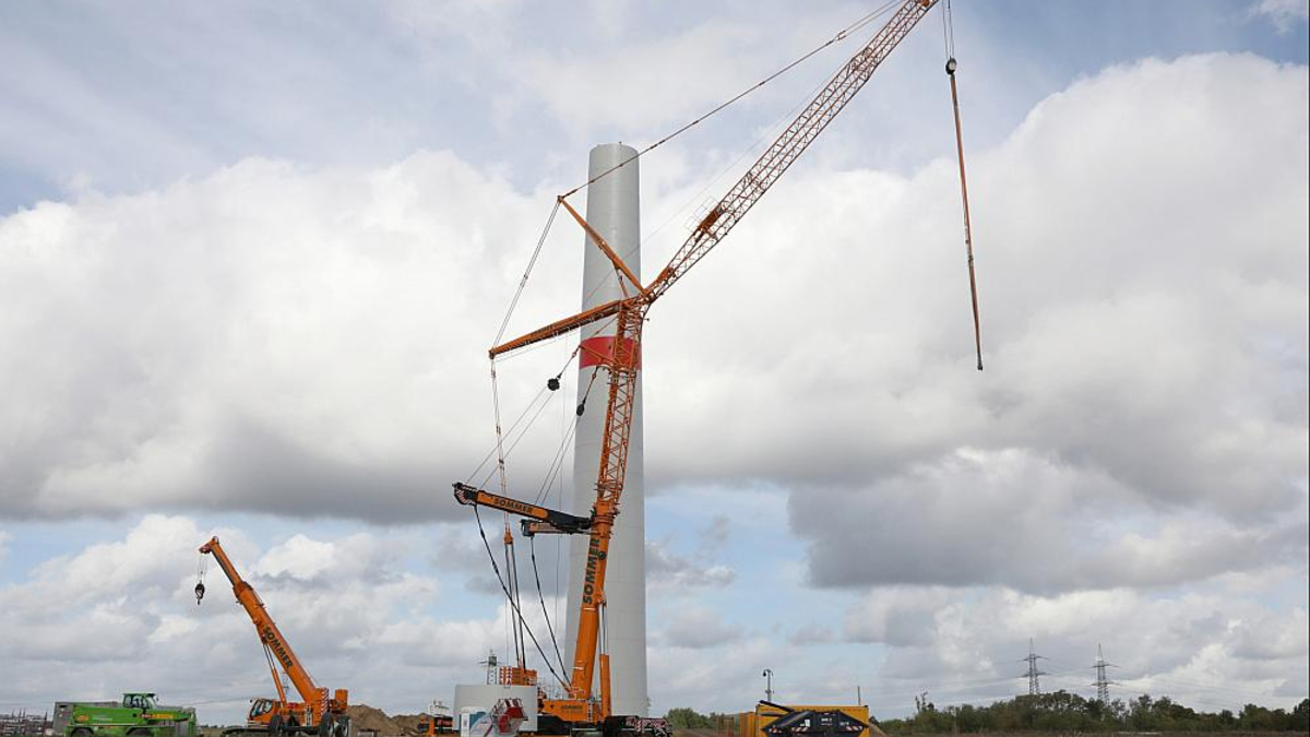 Windrad-Bau (Archiv) - Foto: über dts Nachrichtenagentur