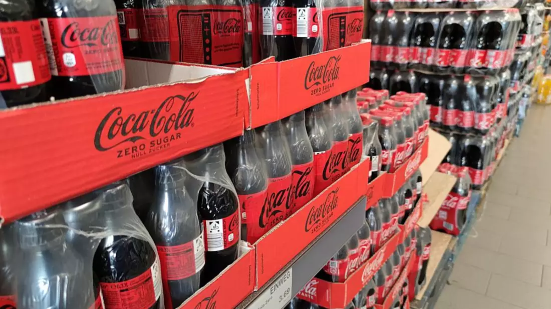Coca Cola in einem Supermarkt (Archiv) - Bild: über dts Nachrichtenagentur