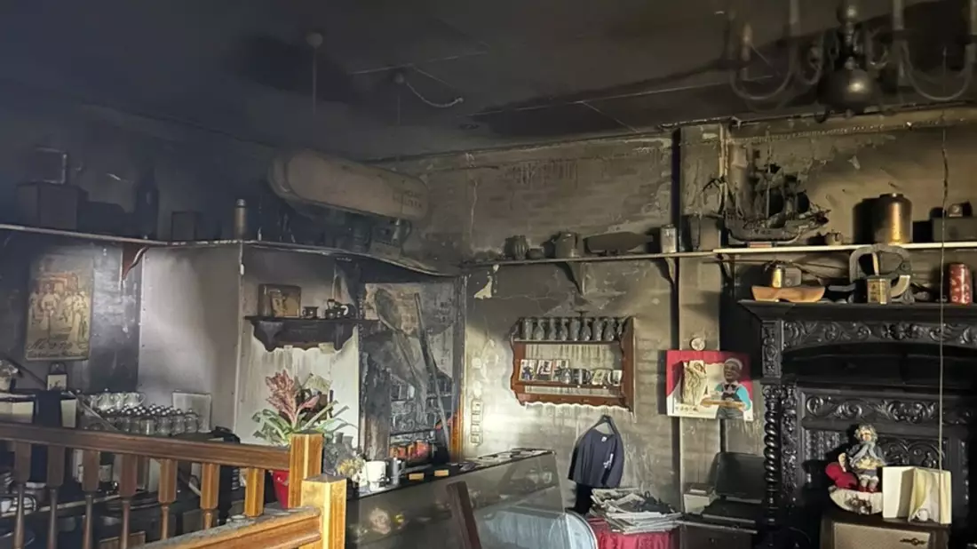 FW-LK Leer: Gebäude auf Borkum bei Feuer schwer beschädigt - Bild: presseportal.de