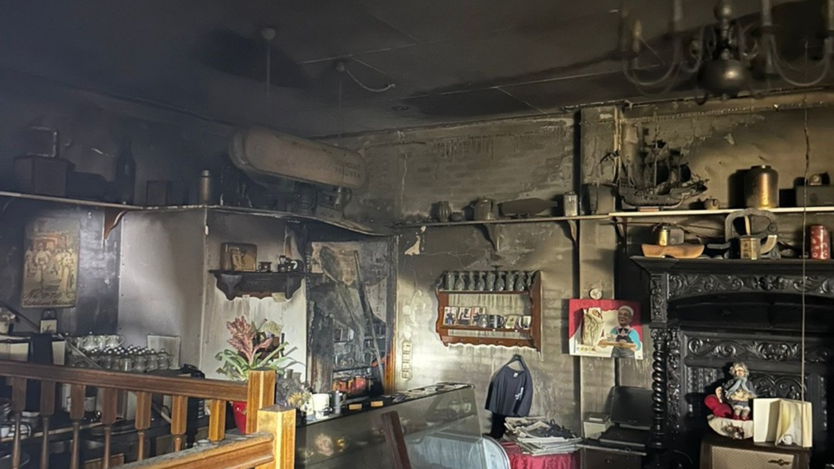 FW-LK Leer: Gebäude auf Borkum bei Feuer schwer beschädigt - Foto: presseportal.de