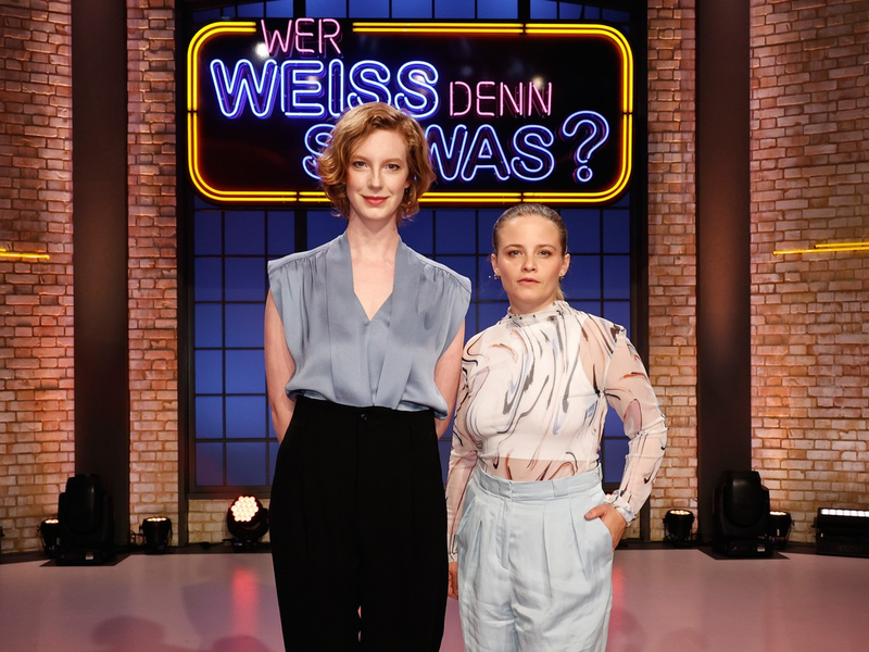 Das Tatort-Duell: Jasna Fritzi Bauer gegen Luise Wolfram / Wer weiß denn sowas? vom 20. bis 24. November 2023, um 18:00 Uhr im Ersten - Foto: presseportal.de
