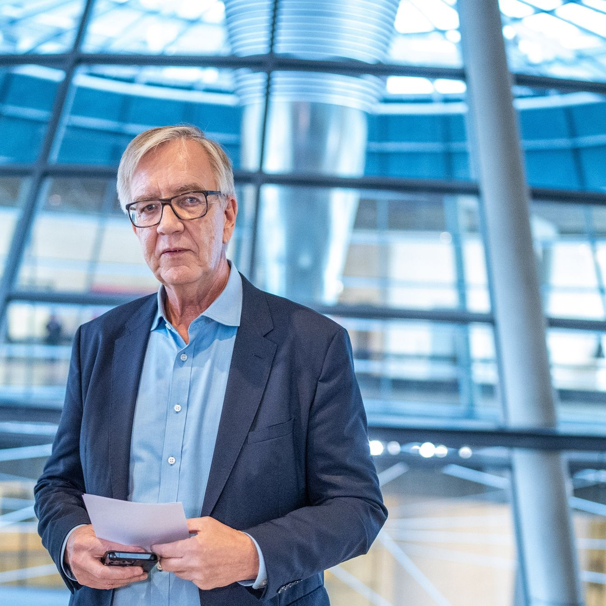 Dietmar Bartsch ist noch Fraktionsvorsitzender der Partei Die Linke im Bundestag. - Foto: Michael Kappeler/dpa