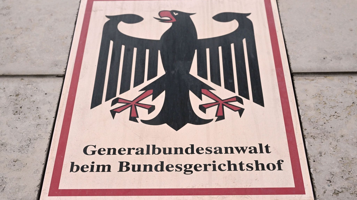 Der «Generalbundesanwalt beim Bundesgerichtshof» in Karlsruhe. - Foto: Uli Deck/dpa