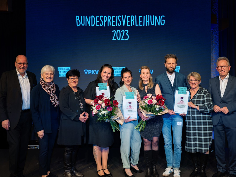 Bundessieger beim Wettbewerb Deutschlands beliebteste Pflegeprofis 2023 stehen fest - Foto: presseportal.de