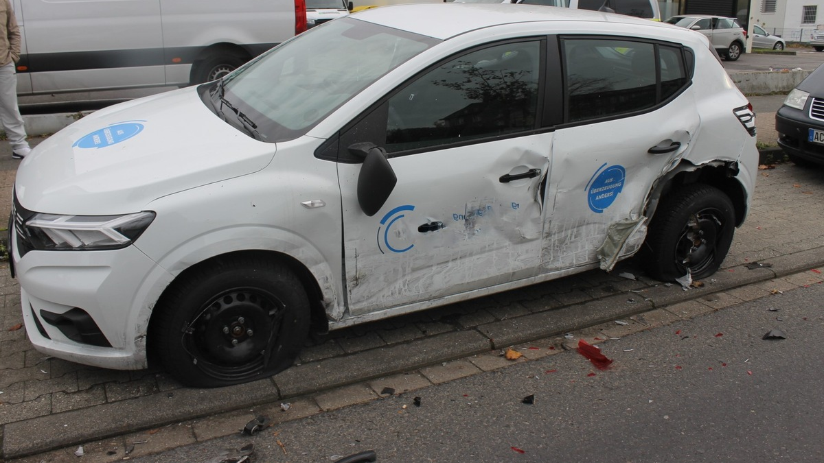 POL-AC: Polizei sucht Zeugen nach Unfallflucht - Foto: presseportal.de