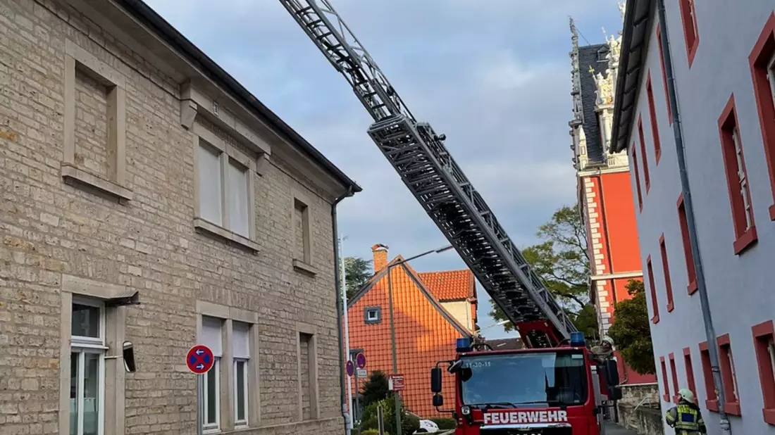 FW Helmstedt: Alarmübung in der JVA Helmstedt - Bild: presseportal.de
