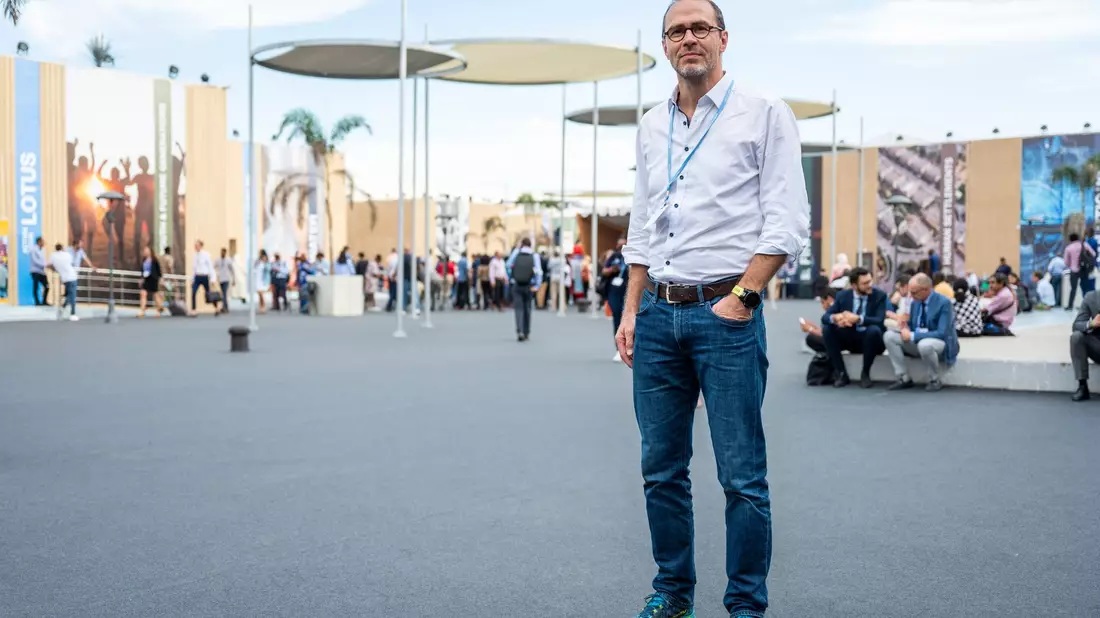 Martin Kaiser, Geschäftsführender Vorstand von Greenpeace Deutschland, auf dem Gelände des UN-Klimagipfel COP27 (Archivbild). - Bild: Christophe Gateau/dpa