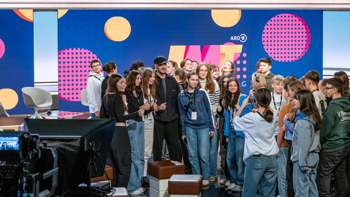 ARD-Jugendmedientag 2023: Tausende Schülerinnen und Schüler waren mit dabei - Foto: presseportal.de
